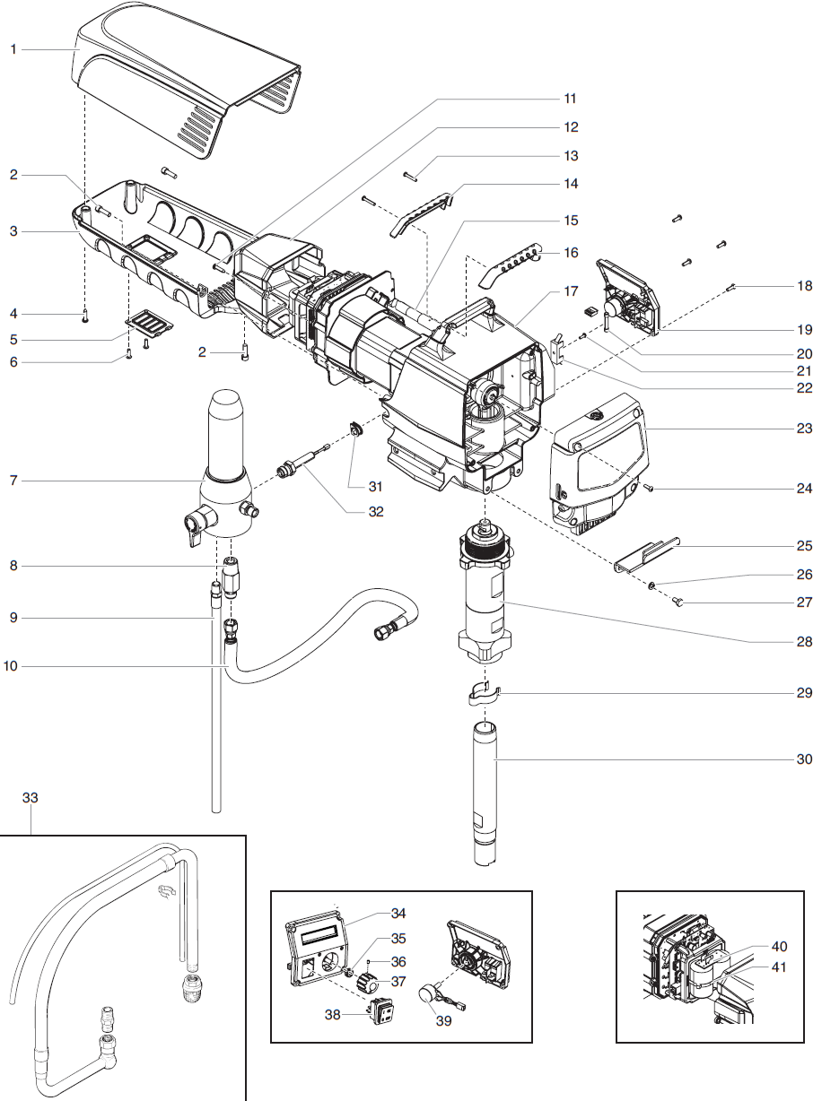 Impact 740/840 Main Assembly